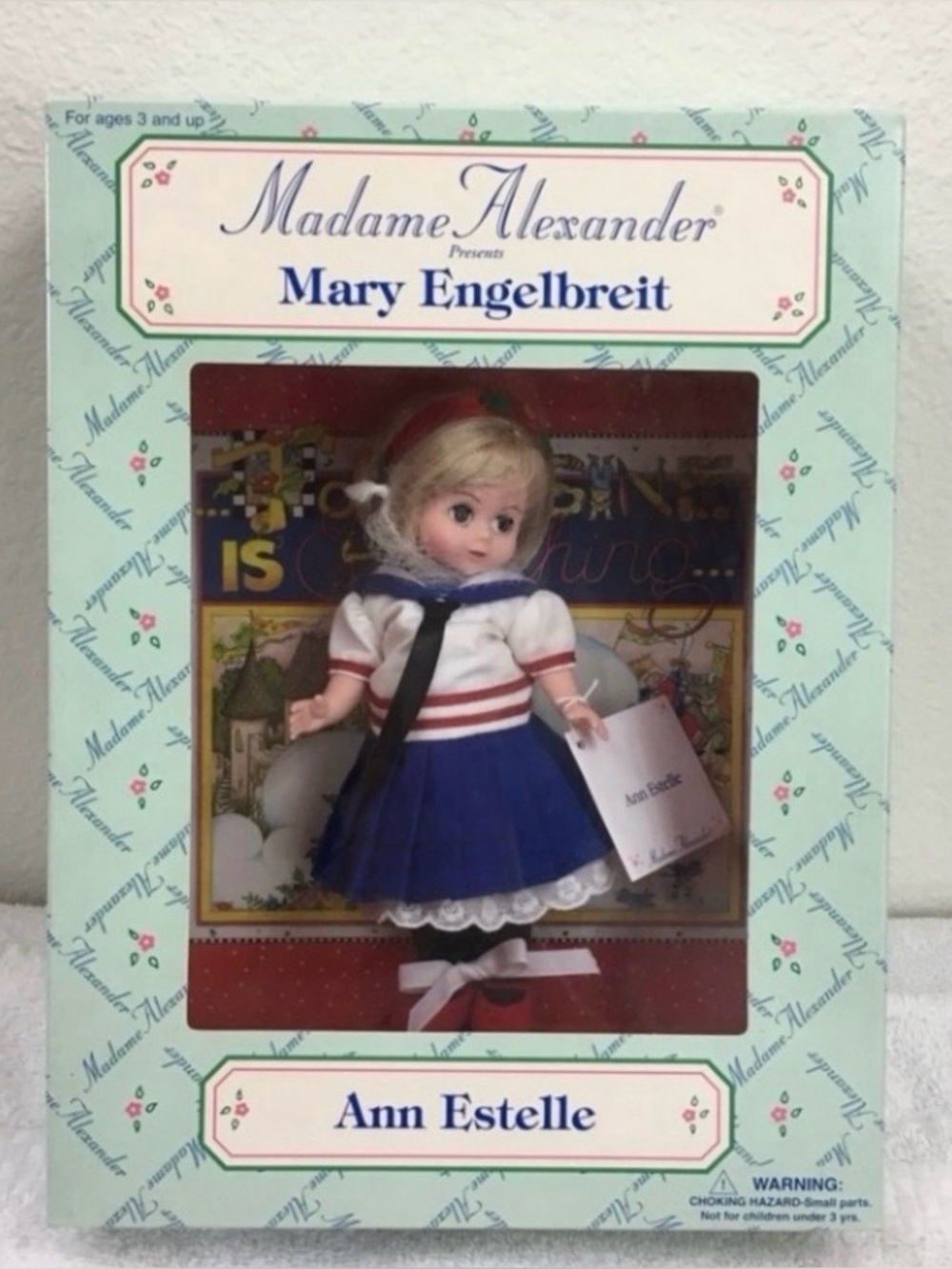 NWT New Vintage Madame Alexander Mary Engelbreit Ann Estelle Doll #17600 Classic